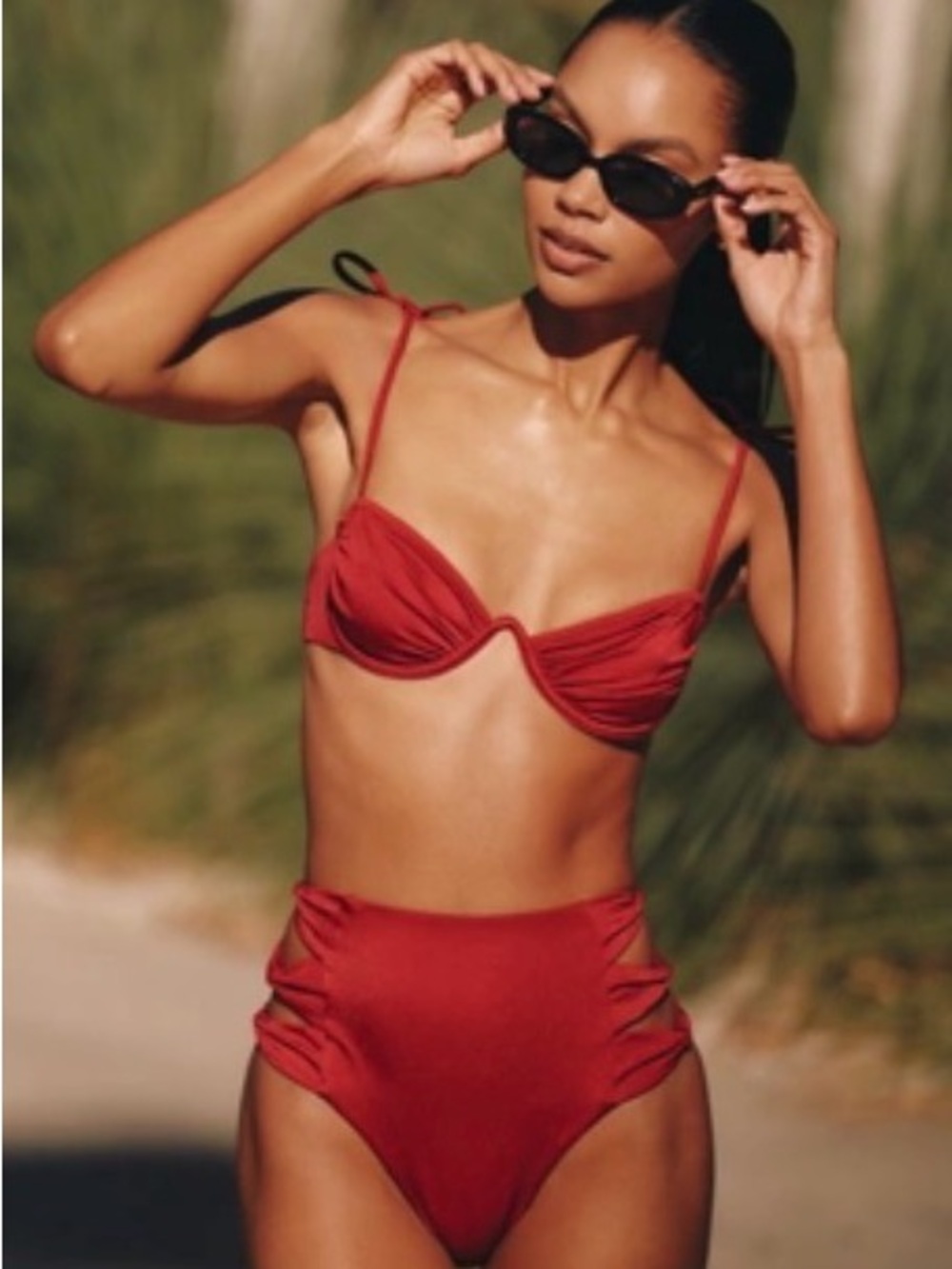 Agua Bendita Donna Bikini Top XL & Bottom S